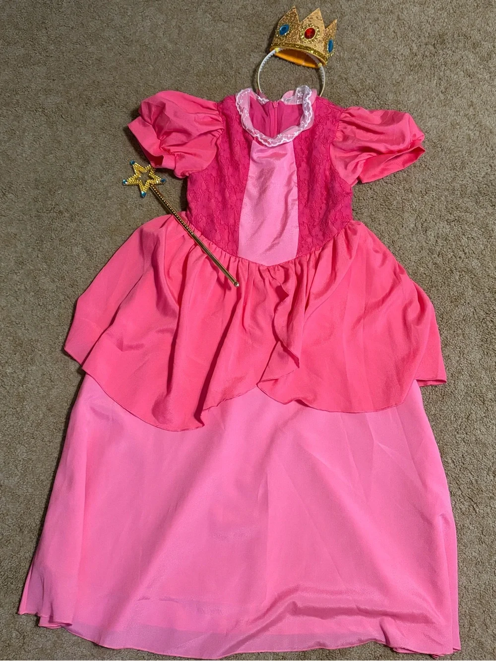 Princess Peach Inspired Costume